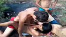 Group sex Brazilian teenagers in nature